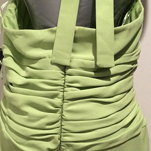 NWT Apple green halter dress - Picture 3 of 5